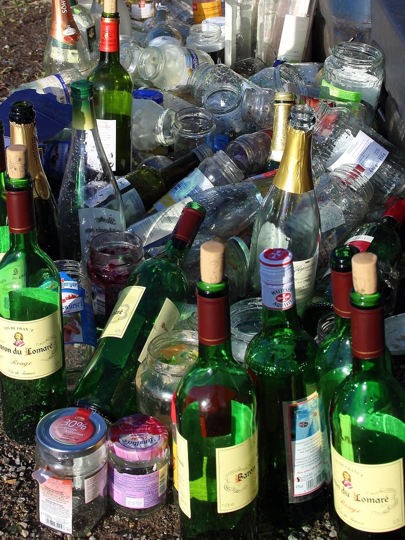 Recycled Glassware